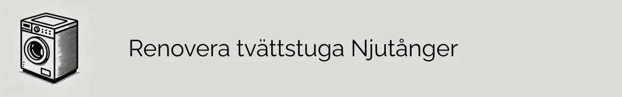 Renovera tvättstuga Njutånger